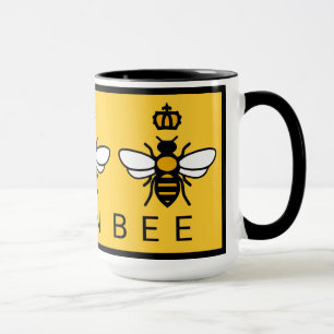 Queen Bee with Crown Mug
