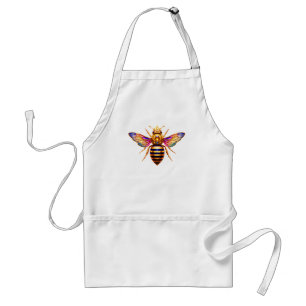 Queen Bee With Crown Standard Apron