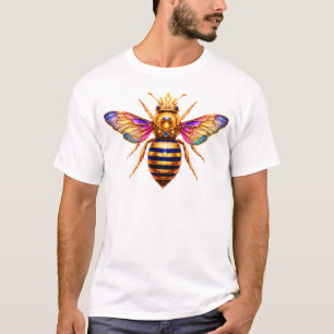 Queen Bee With Crown T-Shirt