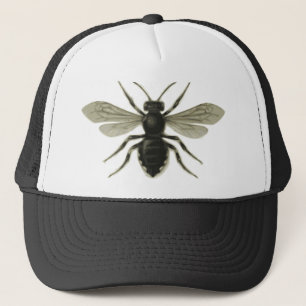 Queen Bee Yellow Black Save The Bees Trucker Hat