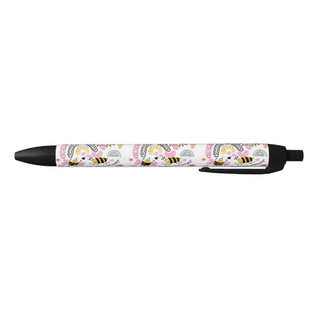 Queen Bees Best Friends Forever Cute BFF Girls Black Ink Pen (Bottom)