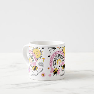 Queen Bees Best Friends Forever Cute BFF Girls Espresso Cup