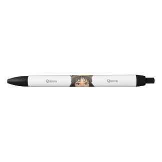 Queen Black Ink Pen