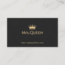 Queen Business Card Themes