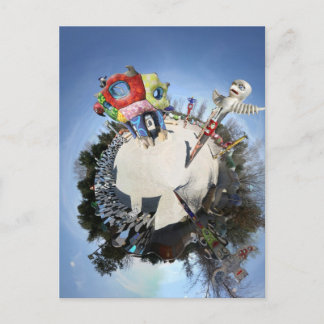 Queen Califia's Magical Circle Garden as a Planet Postcard