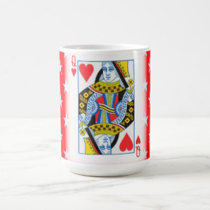 QUEEN CARD COFFEE MUG