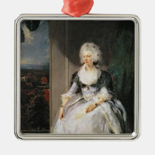 Queen Charlotte, 1789-90, wife of George III Metal Tree Decoration