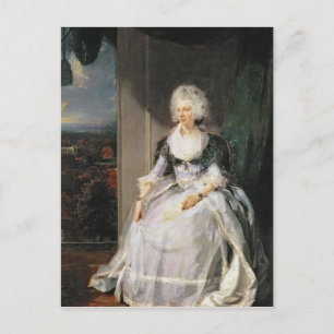 Queen Charlotte, 1789-90, wife of George III Postcard