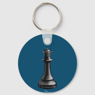 Queen Chess Piece Halloween Costume Chess Lover Key Ring