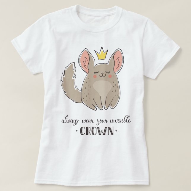 Queen Chinchilla T-Shirt (Design Front)
