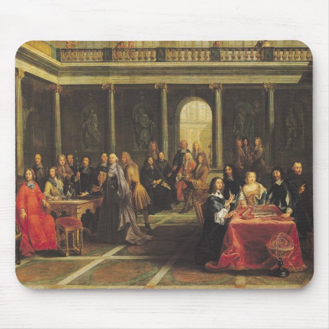 Queen Christina of Sweden  and her Court Mouse Pad (Front)