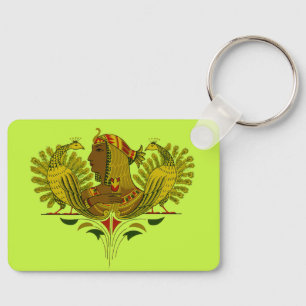queen Cleopatra Key Ring
