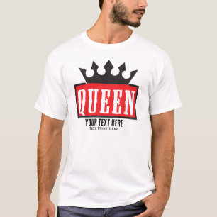 Queen Crown Design – Royal Style Artwork T-Shirt