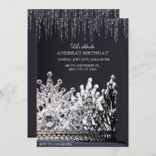 Queen Crown  Invitation