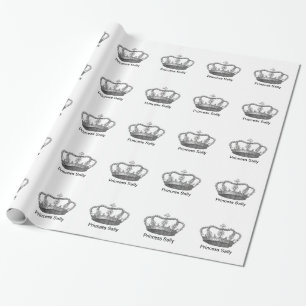 Queen Crown Wrapping Paper
