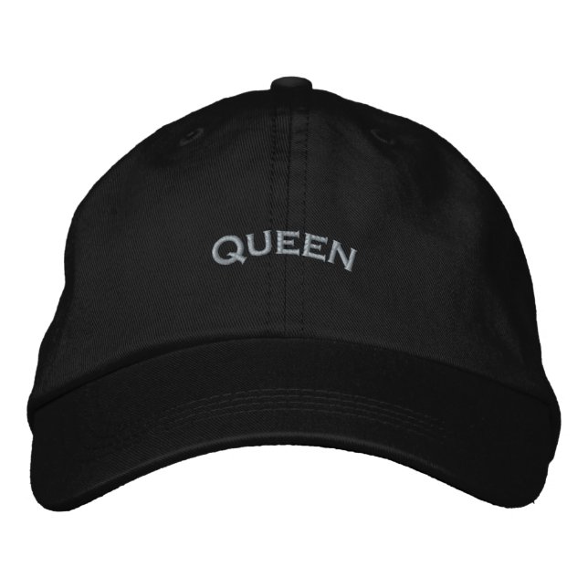 Queen Custom name printed Graduation Hat Toppers (Front)