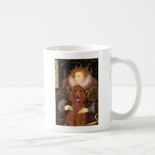 Queen - Dark Red Standard Poodle #1 Coffee Mug