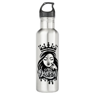 Queen Design – Elegant Royal Crown 710 Ml Water Bottle