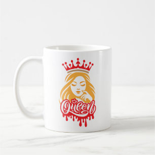 Queen Design – Elegant Royal Crown Coffee Mug