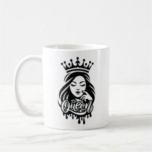 Queen Design – Elegant Royal Crown Coffee Mug