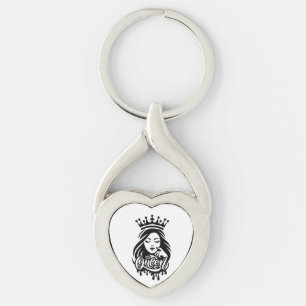 Queen Design – Elegant Royal Crown Key Ring