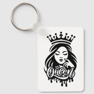 Queen Design – Elegant Royal Crown Key Ring