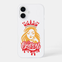 Queen Design – Elegant Royal Crown Typography for