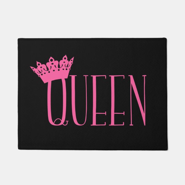 "QUEEN" - Door Mat (Front)