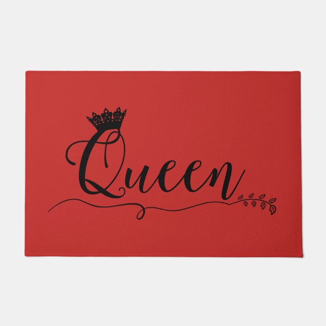 "Queen"  Doormat (Front)