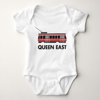 Queen East (Toronto) Streetcar Baby Bodysuit