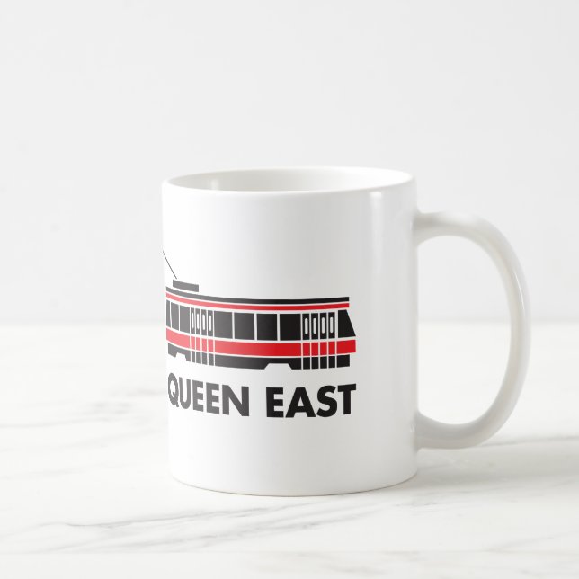 Queen East (Toronto) Streetcar Mug (Right)
