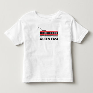 Queen East (Toronto) Streetcar Toddler T-Shirt