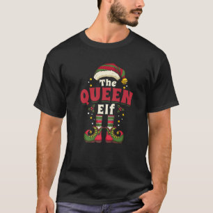 Queen Elf Christmas Matching Family Premium  T-Shirt