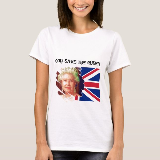 queen elizabeth 2 T-Shirt (Front)
