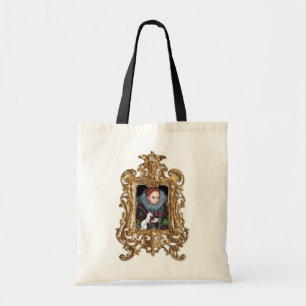 Queen Elizabeth and an Ermine framed Bag