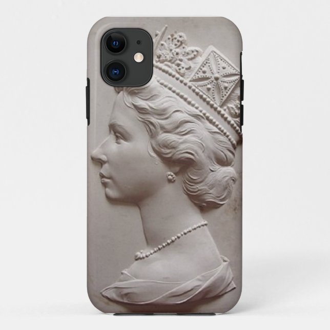 Queen Elizabeth Case-Mate iPhone Case (Back)