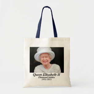 Queen Elizabeth diamond jubilee commemorative bag