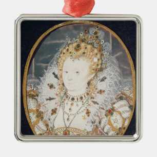 Queen Elizabeth I, c.1595-1600 Metal Tree Decoration