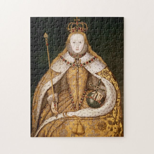 Queen Elizabeth I in Coronation Robes Jigsaw Puzzle (Vertical)