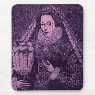 Queen Elizabeth I in lavender Mouse Pad