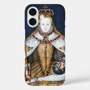 Queen Elizabeth I of England in Coronation Robe iPhone 16 Case