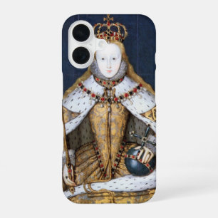 Queen Elizabeth I of England in Coronation Robe iPhone 16 Case