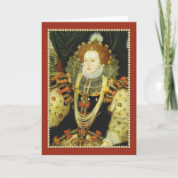 Queen Elizabeth I of England Wearing Pearls