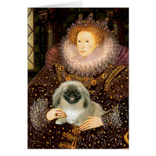 Queen Elizabeth I - Pekingese