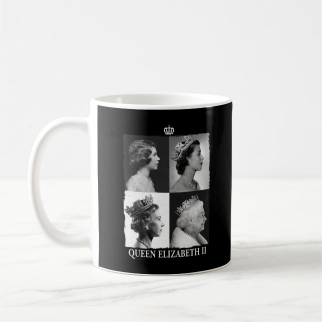 Queen Elizabeth II - Long Live the Queen  Coffee Mug (Left)
