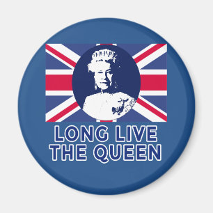 Queen Elizabeth II Long Live the Queen Magnet