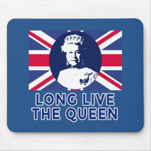 Queen Elizabeth II Long Live the Queen Mouse Pad
