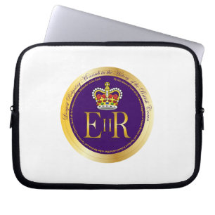 Queen Elizabeth II Reign Laptop Sleeve