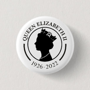 Queen Elizabeth ll Commemorative Button Badge