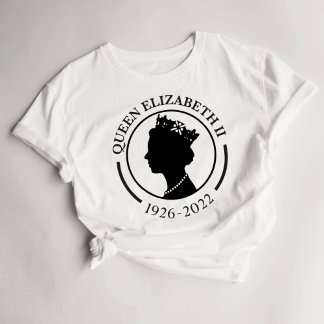 Queen Elizabeth ll Womens T - Shirt 1926 - 2022